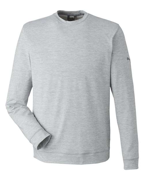 Puma Golf Men's Cloudspun Crewneck Sweatshirt - 531279 - EMBROIDERED