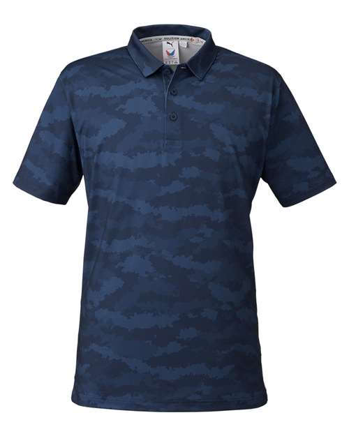 Puma Golf. Men's Mattr Volition Flanked Polo. 599434
