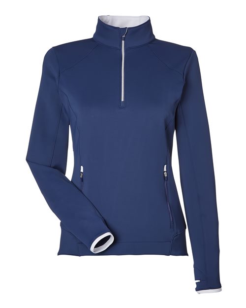 Zero Restriction Women's Sofia Quarter-Zip Pullover - L1022L - EMBROIDERED