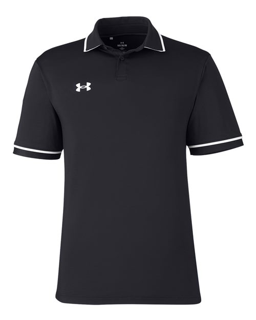 Under Armour Men's Tipped Teams Performance Polo - 1376904 - EMBROIDERED