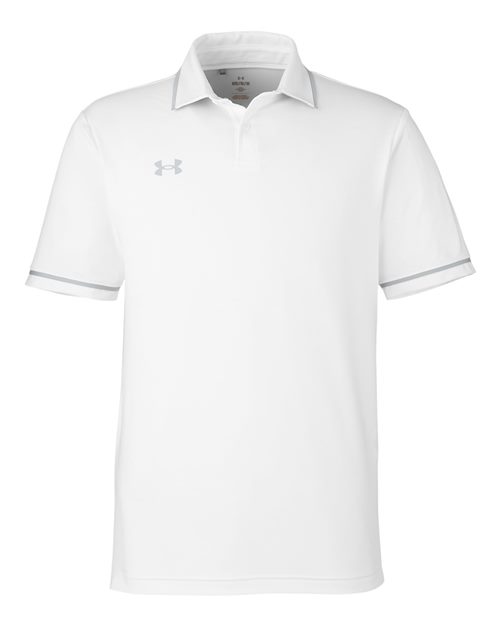 Under Armour Men's Tipped Teams Performance Polo - 1376904 - EMBROIDERED
