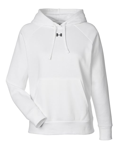 Under Armour Women's Rival Fleece Hooded Sweatshirt - 1379500 - EMBROIDERED