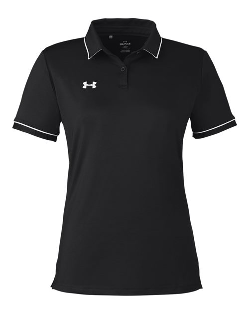 Under Armour Women's Tipped Teams Performance Polo - 1376905 - EMBROIDERED