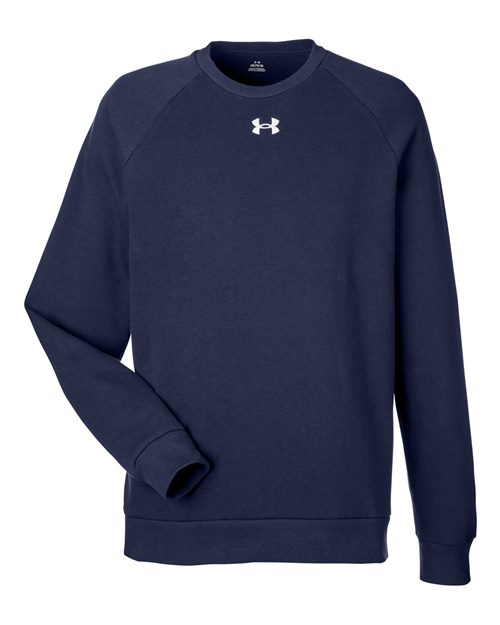 Under Armour Men's Rival Fleece Crewneck Sweatshirt - 1379755 - EMBROIDERED