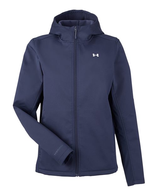 Under Armour Women's ColdGear® Infared Shield 2.0 Hooded Jacket - 1371595 - EMBROIDERED