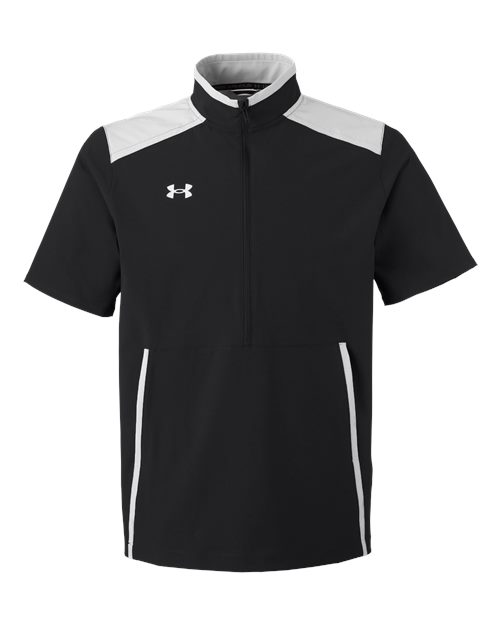 Under Armour Men's Motivate 3.0 Short Sleeve Half-Zip - 1389612 - EMBROIDERED