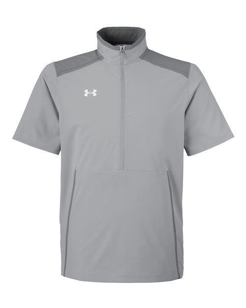 Under Armour Men's Motivate 3.0 Short Sleeve Half-Zip - 1389612 - EMBROIDERED