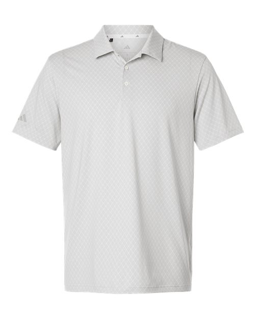 Adidas Men's 4-Way Stretch Printed Polo - A716 - EMBROIDERED