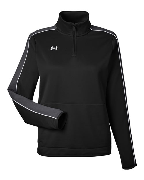 Under Armour Women's Command 2.0 Quarter-Zip Pullover - 1383274 - EMBROIDERED