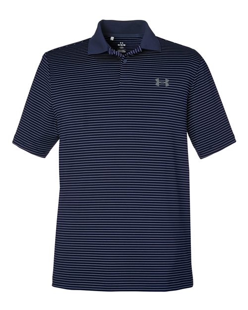 Under Armour Men's 3.0 Striped Perf Polo - 1377376 - EMBROIDERED