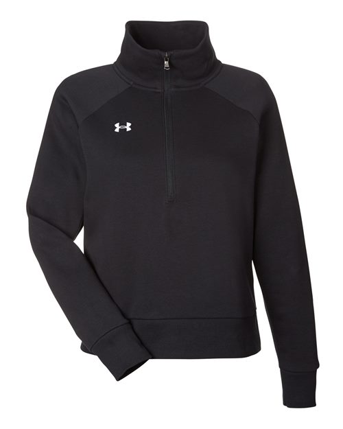 Under Armour Women's Rival Fleece Half-Zip Pullover - 1379492 - EMBROIDERED