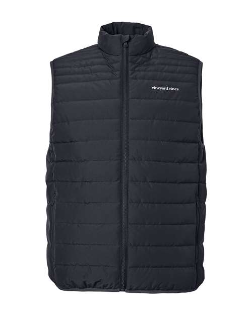 vineyard vines Men's Mountain Weekend Puffer Vest - O001808 - EMBROIDERED