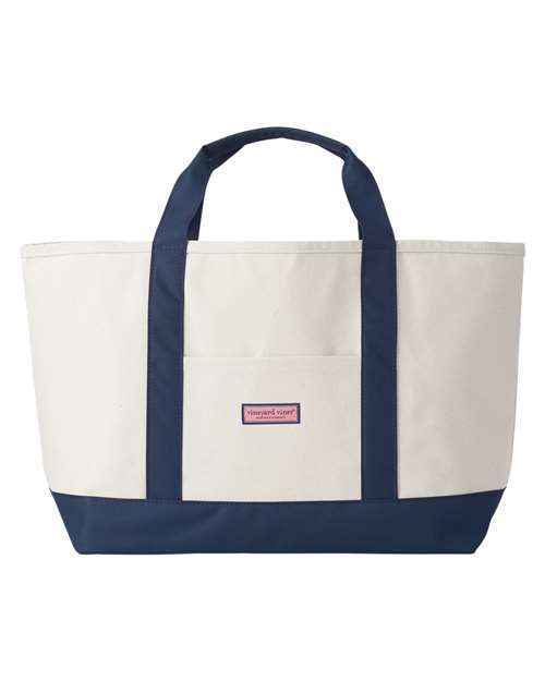 vineyard vines Captain Tote Bag - D000240 - EMBROIDERED