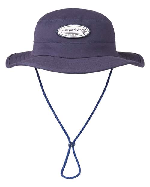vineyard vines Surf Patch Canvas Bucket Hat - F002311 - EMBROIDERED