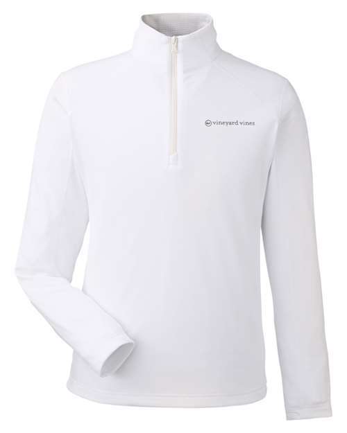 vineyard vines Men's Sankaty Quarter-Zip Pullover - K002709 - EMBROIDERED
