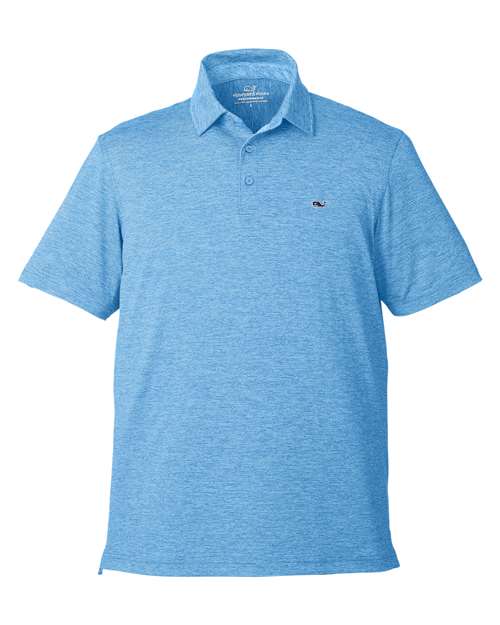 vineyard vines Men's Destin Stripe Sankaty Polo - G011146 - EMBROIDERED