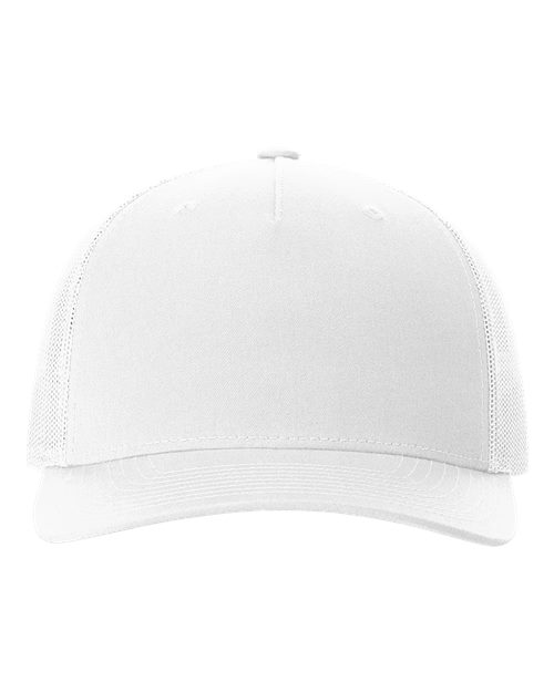 Richardson Five-Panel Trucker Cap - 112FP - EMBROIDERED