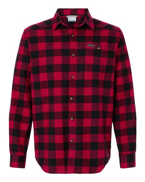 Columbia Men's Cornell Woods™ Flannel Shirt - 161795 - EMBROIDERED