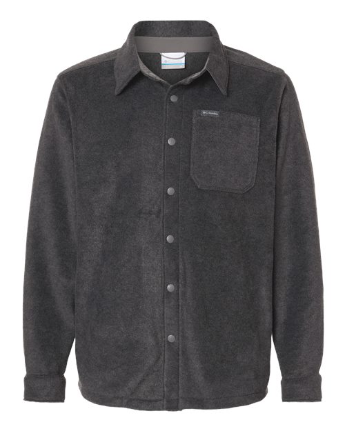 Columbia Men's Steens Mountain™ Solid Shirt Jacket - 212371 - EMBROIDERED