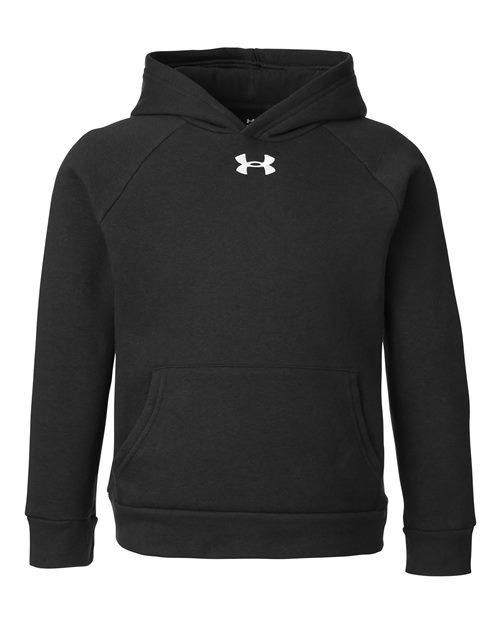 Under Armour Youth Rival Fleece Hooded Sweatshirt - 1379792 - EMBROIDERED