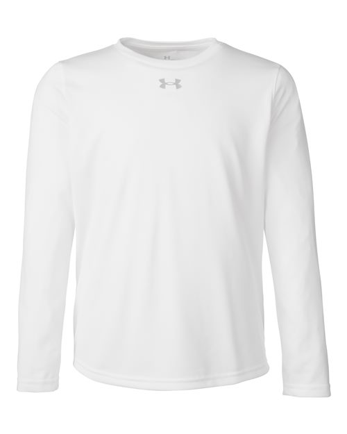 Under Armour Youth Tech™ Team Long Sleeve T-Shirt - 1377488 - EMBROIDERED