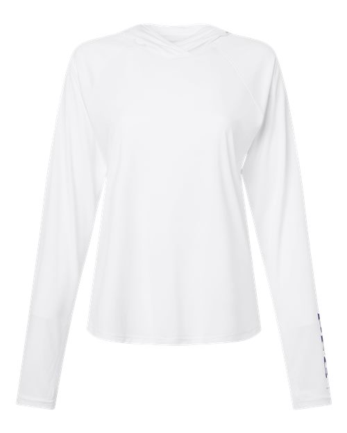 Columbia Women's PFG Tidal Tee™ Hooded Long Sleeve - 216061 - EMBROIDERED