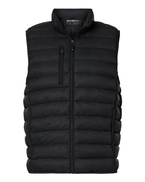 Weatherproof Men's Lightweight Poly-filled Packable Vest - 26717 - EMBROIDERED
