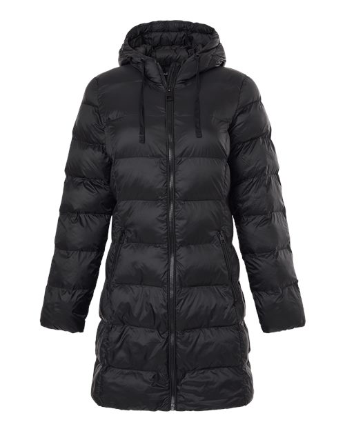 Weatherproof Women's Poly-filled 3/4 Length Coat - W26720 - EMBROIDERED