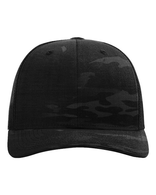 Richardson Printed Tactical Trucker Cap - 112PT - EMBROIDERED
