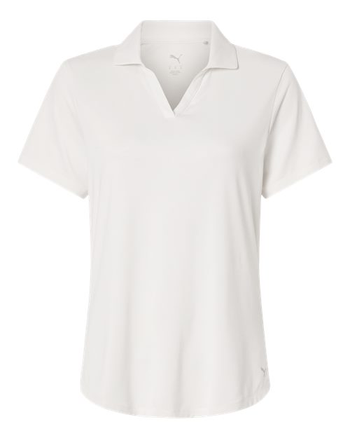 Puma Golf Womens Icon Heather Polo - 631051 - EMBROIDERED