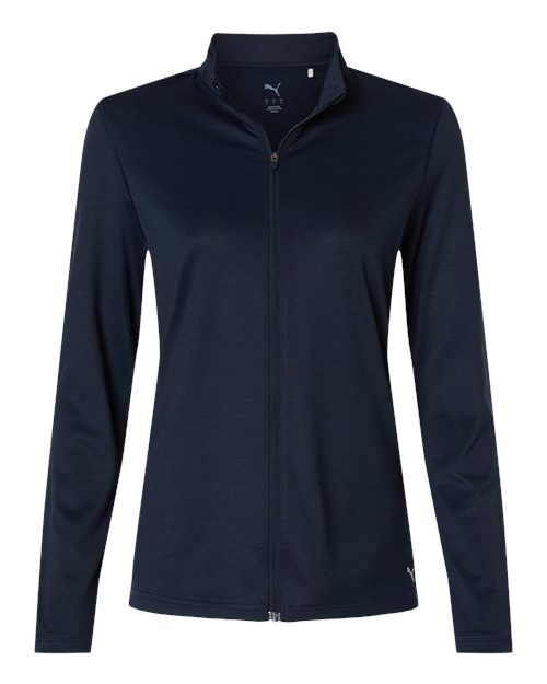Puma Golf Women's Icon 2.0 Full-Zip - 631052 - EMBROIDERED