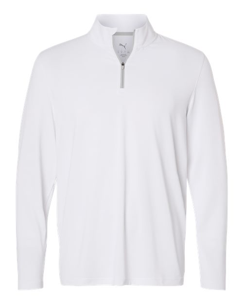 Puma Golf Men's Icon 2.0 Quarter-Zip - 631059 - EMBROIDERED