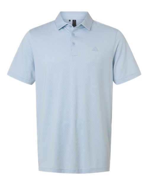 Adidas Men's Performance Textured Polo - A2024 - EMBROIDERED