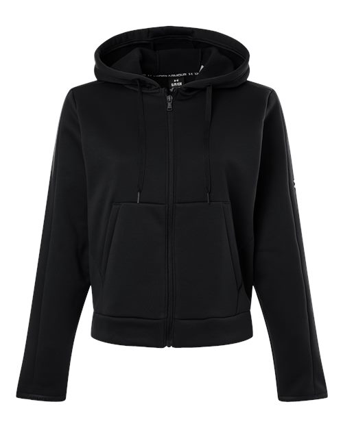 Under Armour Women's Armour Fleece Pro Hooded Full-Zip - 6010941 - EMBROIDERED
