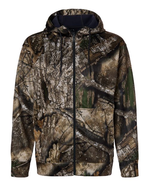 RealTree Unisex Realtree(R) Performance Full-Zip Hooded Sweatshirt - RT5201 - EMBROIDERED