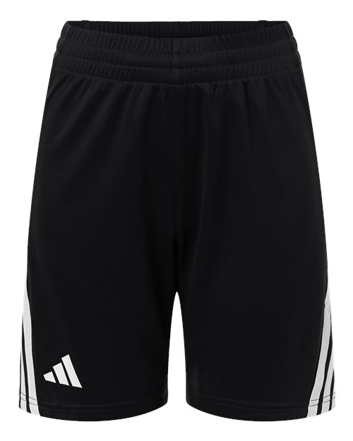 Adidas Youth 3-Stripes 7" Shorts - AT302 - EMBROIDERED