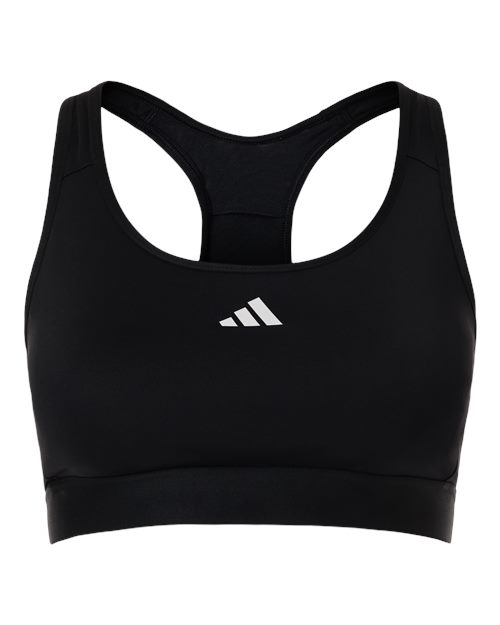 Adidas Women's Techfit Compression Racerback Sports Bra - AT750 - EMBROIDERED