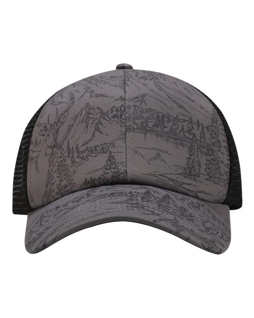 DRI DUCK Buckridge Trucker Cap - 3341 - EMBROIDERED