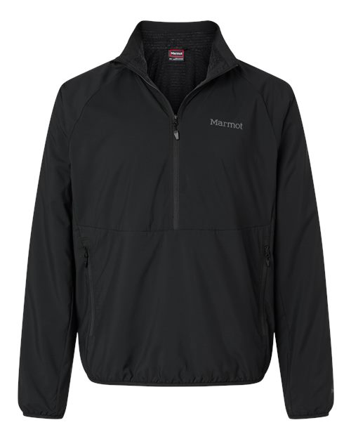 Marmot Men's Aerothermal Soft Shell Quarter-Zip Pullover - M16218 - EMBROIDERED