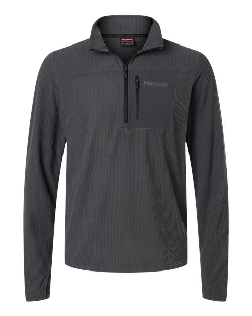 Marmot Men's Air Fleece Quarter-Zip Pullover - M16726 - EMBROIDERED