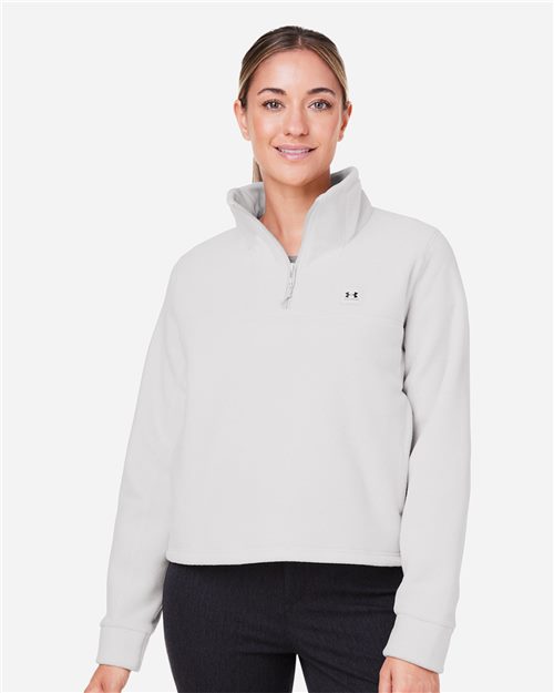 Under Armour Women's Expanse Fleece Half-Zip Pullover - 1387024 - EMBROIDERED