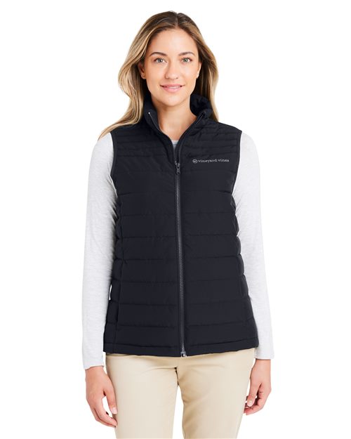 vineyard vines Women's Mountain Weekend Puffer Vest - O001806 - EMBROIDERED
