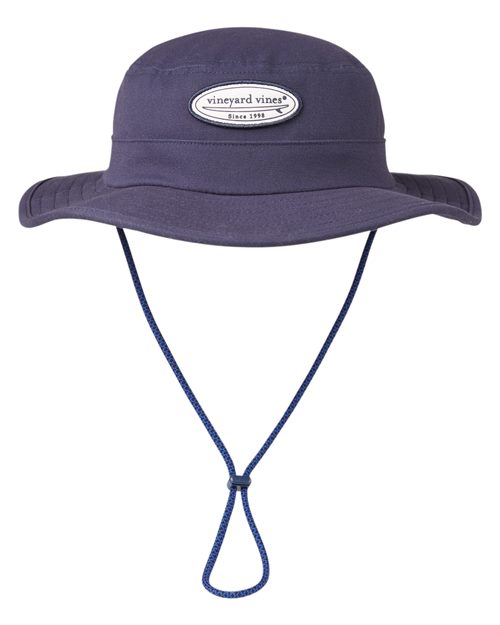 vineyard vines Surf Patch Canvas Bucket Hat - F002311 - EMBROIDERED