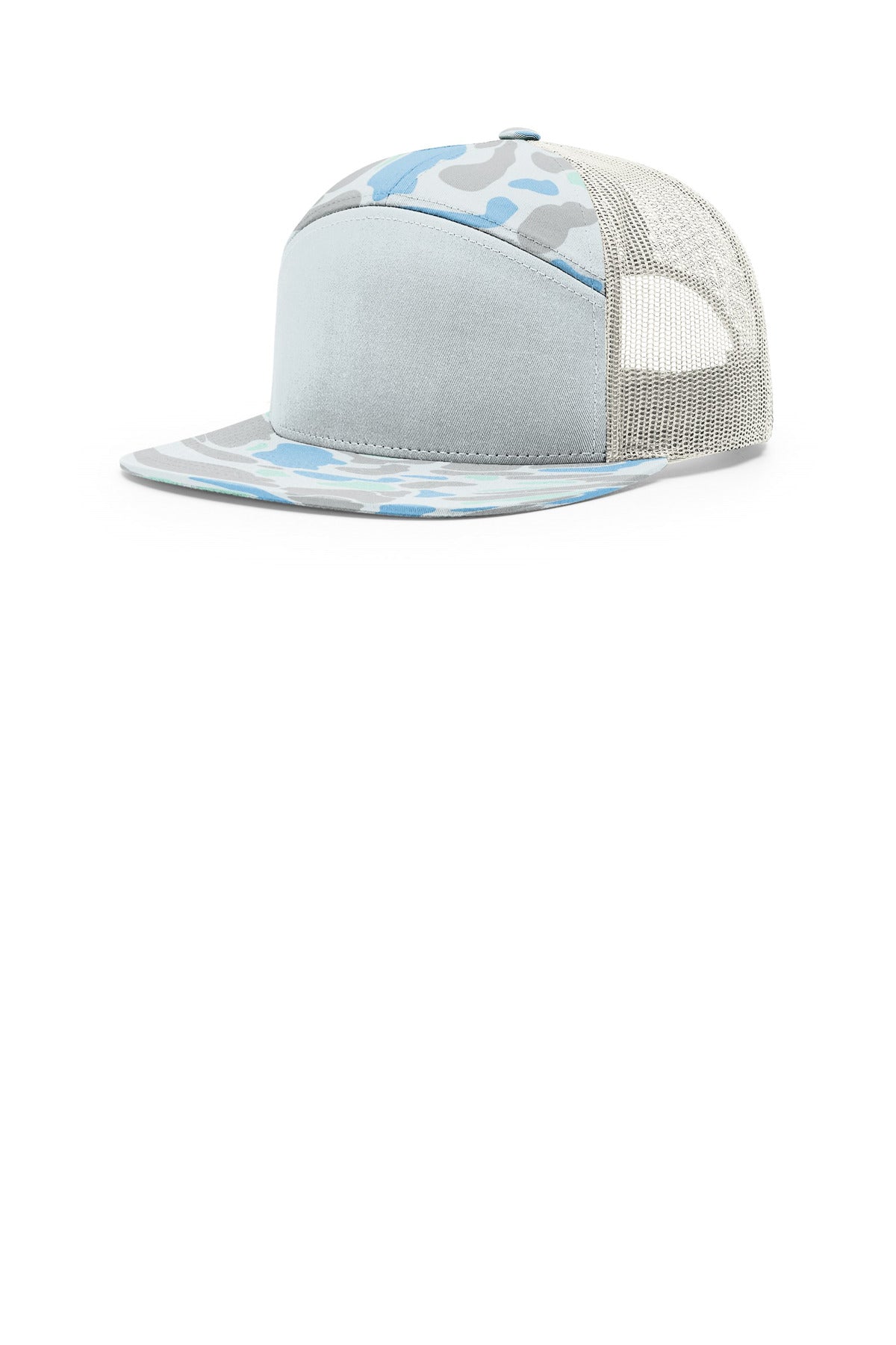 Richardson Printed 7-Panel Trucker 168P - EMBROIDERED