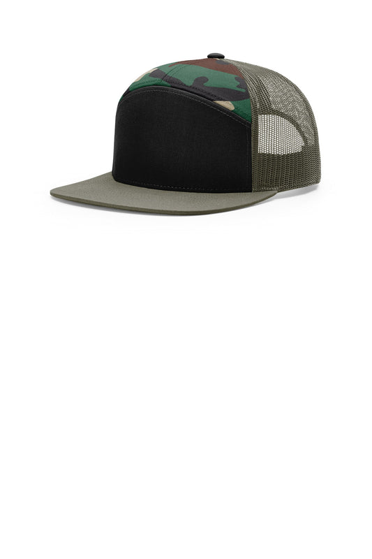 Richardson 7-Panel Trucker 168 - EMBROIDERED