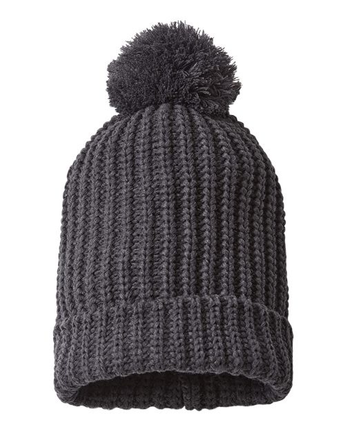 Richardson Chunky Cable Beanie - 143R - EMBROIDERED