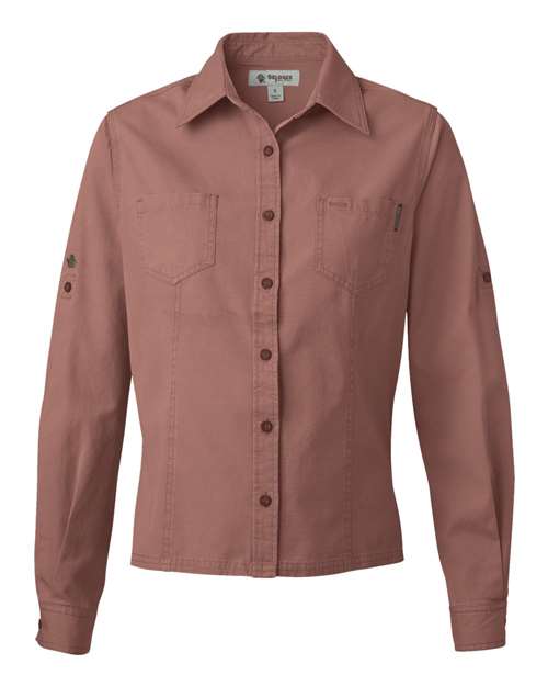 DRI DUCK. Women's Sawtooth Collection Mortar Long Sleeve Shirt. 8284