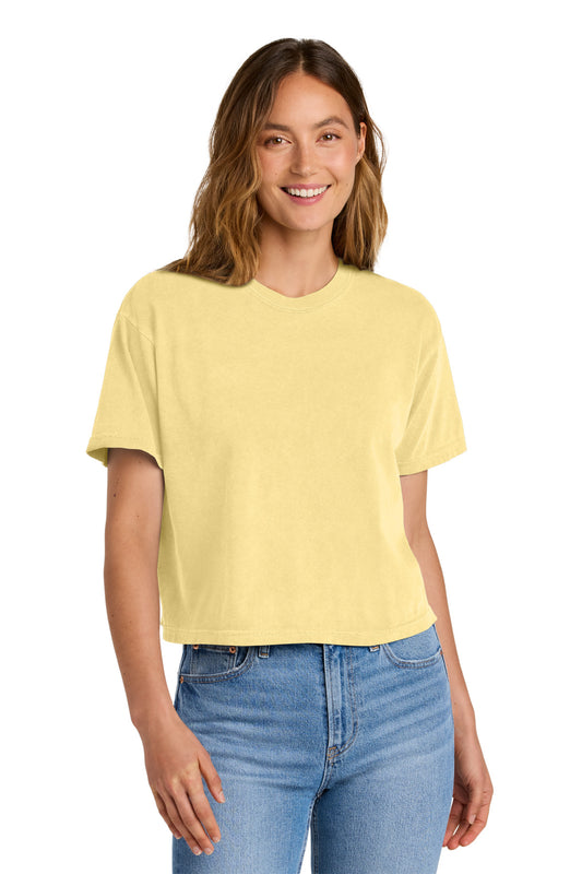 Comfort Colors Women's Heavyweight Boxy Tee 3023CL - EMBROIDERED