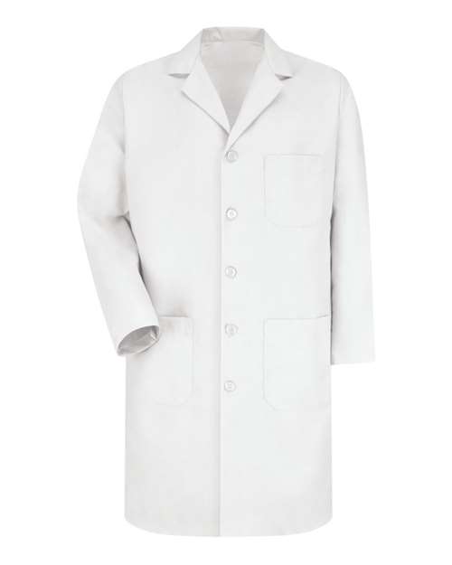 Red Kap Unisex Button Front Lab Coat - KP14 - EMBROIDERED