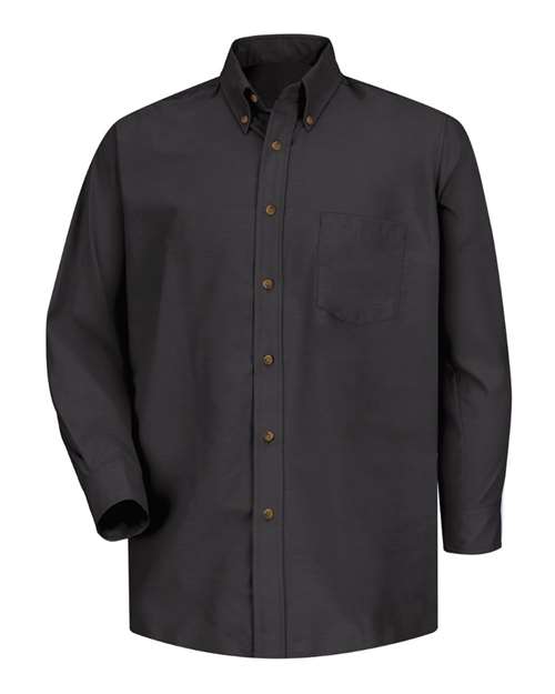 Red Kap Men's Poplin Dress Shirt - SP90 - EMBROIDERED